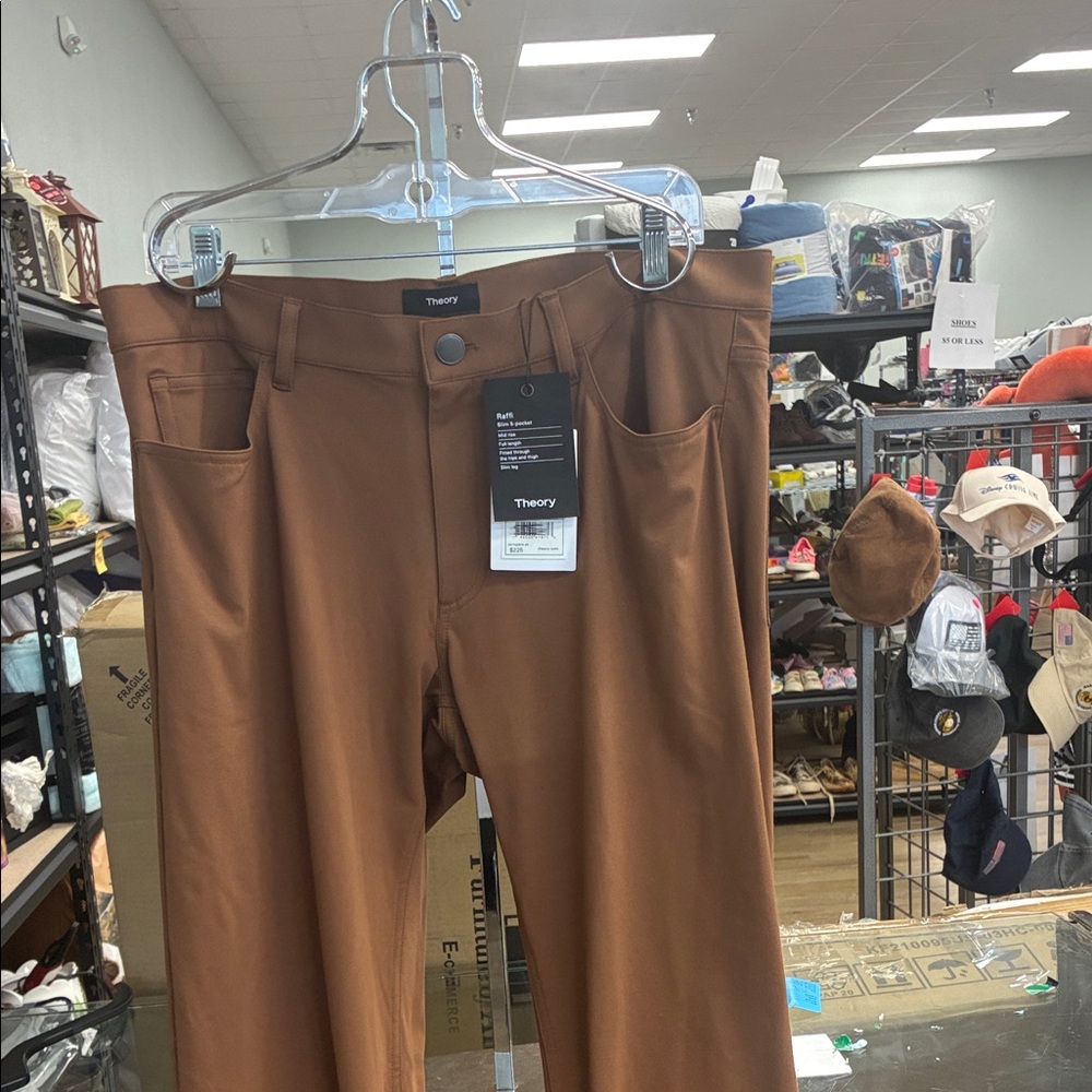 Theory women’s straight Tan